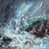 Waves Breaking  on  the Rocks No1