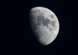 Gibbous moon