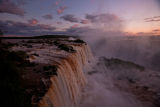 Iguazu Falls at sunset