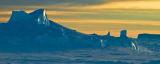 Antarctic sunrise
