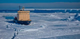 The 'Kapitan Khlebnikov' in Antarctic pack ice