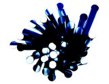 Blue straws