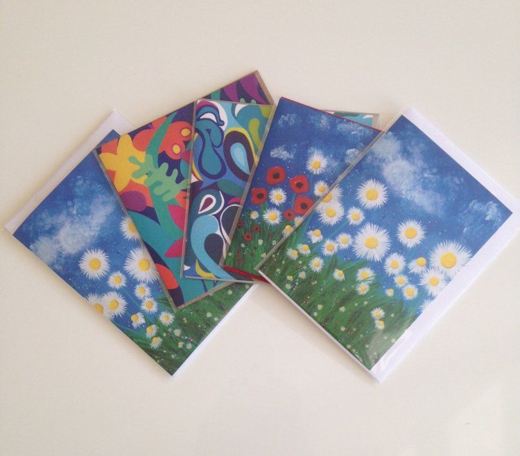 Selection of 5 cards of choice