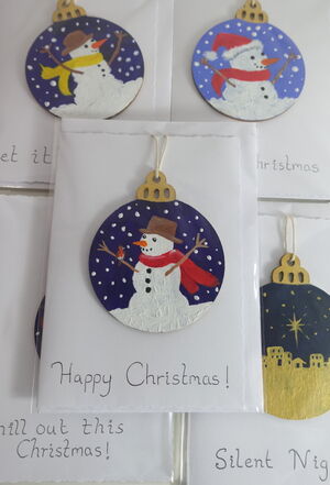 Ornament cards