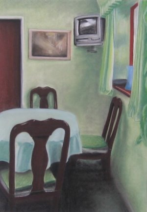 Interior 1(Green Dinning Room)