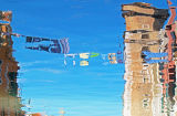 Venetian Washing Line, reflection