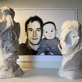 10 Artist with his Daughter, his Father and his Mother