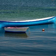 Boats Off Swanage Beach