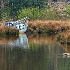 A Derelict Boat at Snaizeholme