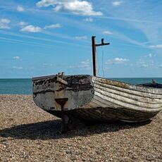 Boat on Aldeburgh Beach