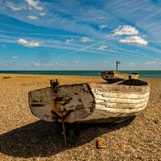 Boat on Aldeburgh Beach