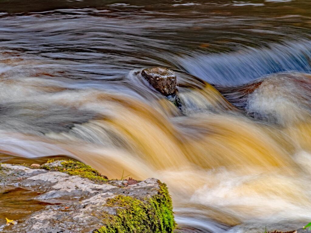 Below Cauldron Falls West Burton
