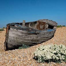 Abandoned Boat at Dungeness