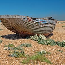 Abandoned Boat at Dungeness