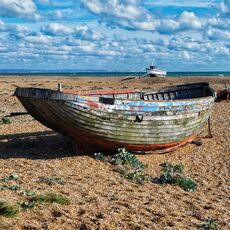 Derelict Boat at Dungeness