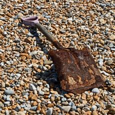 Abandoned Shovel at Dungeness