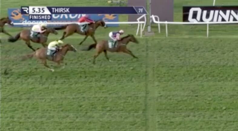 Nyman wins the last race at Thirsk