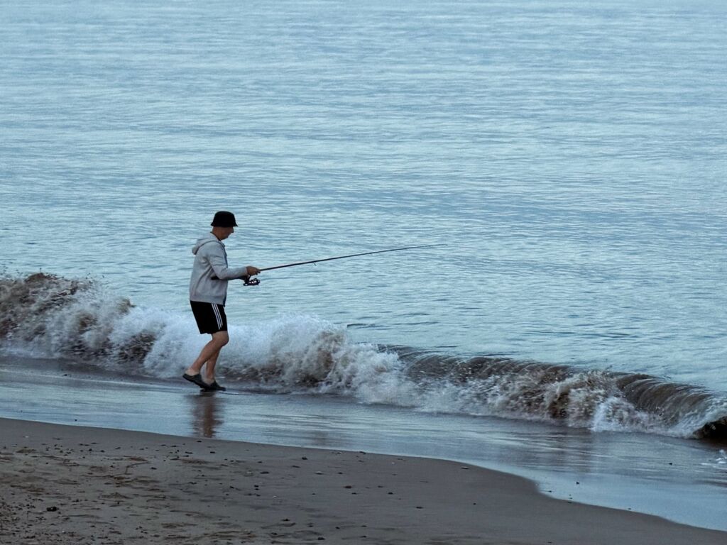 Evening Fisherman