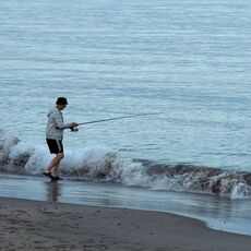Evening Fisherman