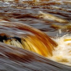 The River Ure below Aysgarth Top Falls