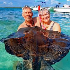 Me, Mrs. M and a Stingray