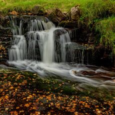 Waterfall Below East Gill Force