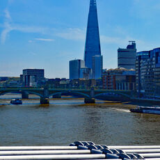 The Shard from The London Millenium Footbridge
