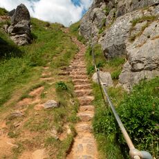 The Steps Up From St Govan's Chapel