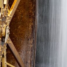 A Waterwheel at Cromford Mills