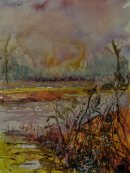 Across the water at Minsmere SOLD