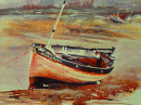 'Beached at Burnham Overy Staithe'