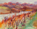 'Distant views Burnham overy Staithe'