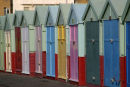 Beach huts