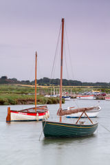 Boats in Morston Quay