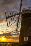 St Benets Windpump at sunset