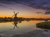 Sunrise at Thurne Windpump