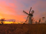 Golden Sunset at Thurne Mill