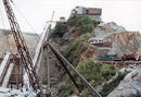 Best Brickfield Quarry in August 1981 Old stone Mill & Conveyer system being dismantled