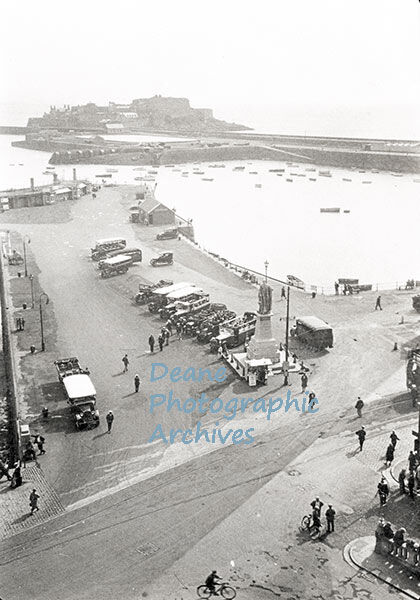 Albert Pier & Castle as seen from the Town Church Tower C Toms Photo Album-(1)