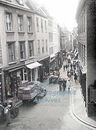 Looking down High Street from Lloyds Bank Charles Toms Photo Album enhanced enhanced