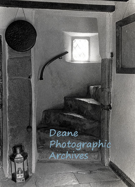 Stairway in an Old Guernsey Cottage CH Toms ph