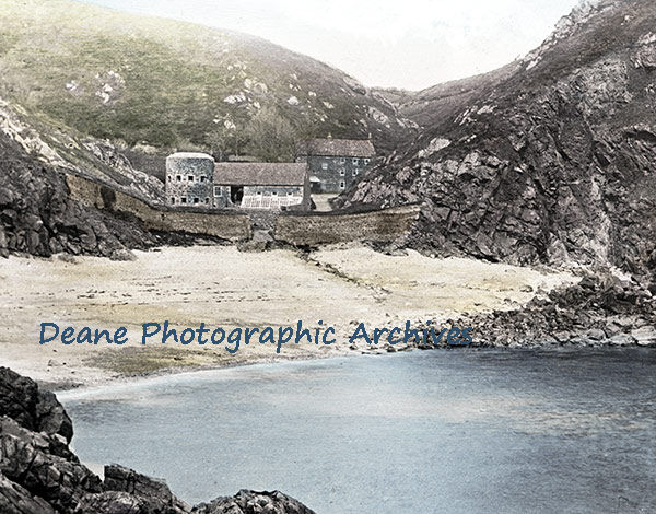 Petit Bot early 20th century colourised slide