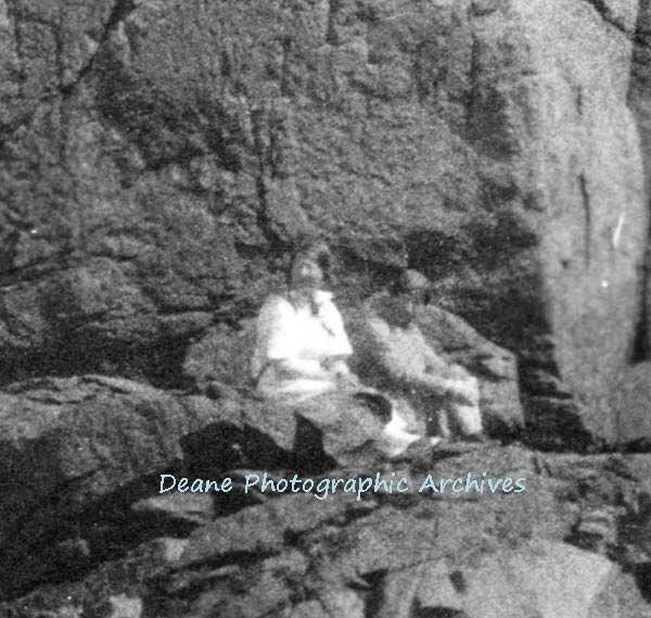 Rocks at Havre Gosselin Sark zoom