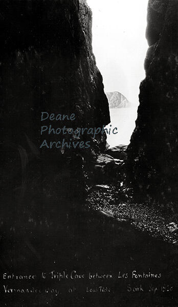 Entrance of Triple Cave Sark