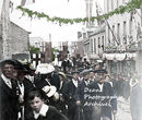 Coronation Celebrations June 1911 Victoria Street-Alderney zoom2000 enhanced