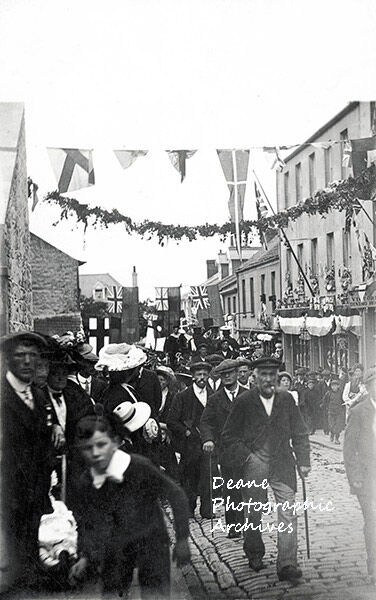 Coronation Celebrations June 1911 Victoria Street- Alderney