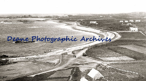 Cobo Bay from Rocque de Guette Guernsey No 117 T Singleton zoom 5000