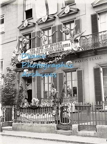 King Edward VII & Queen Alexandra Banner on Paxton Place