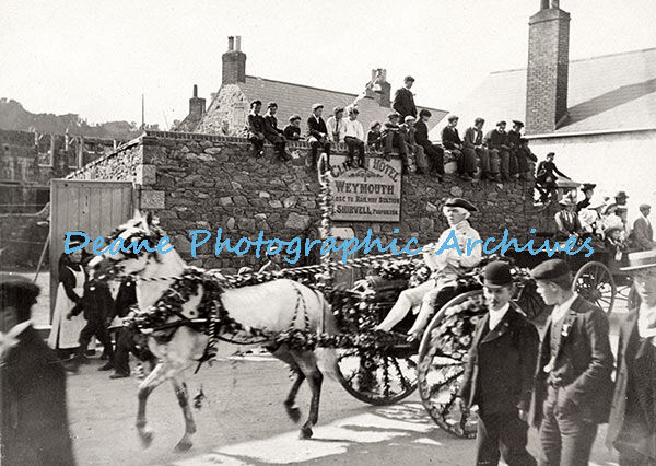 Parade Featuring Clifton Hotel Weymouth Sign