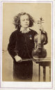 A boy with violin